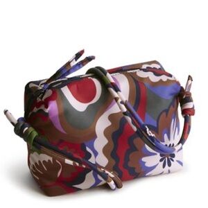VERA BRADLEY BLAKE CROSSBODY IN NYLON TWILL-BOSSANOVA BOLD